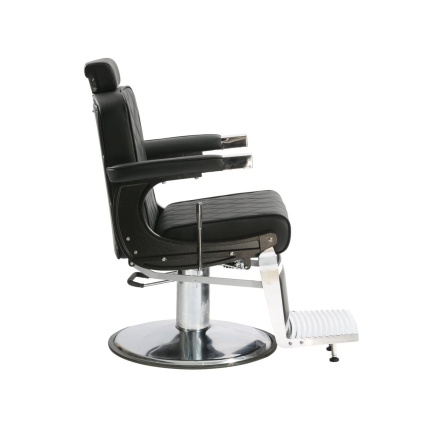 Fotel barberski Asher Mirplay Czarny - 3